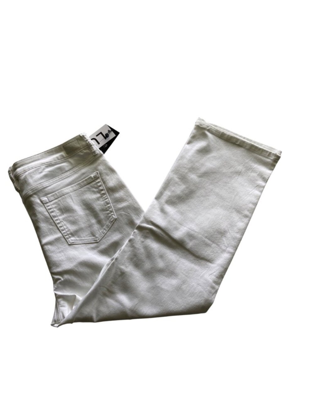 Jones Womens White Jeans Lexington White Flare 16 NWT - Picture 10 of 10